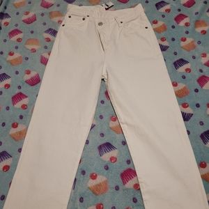 Agolde crisscross jeans